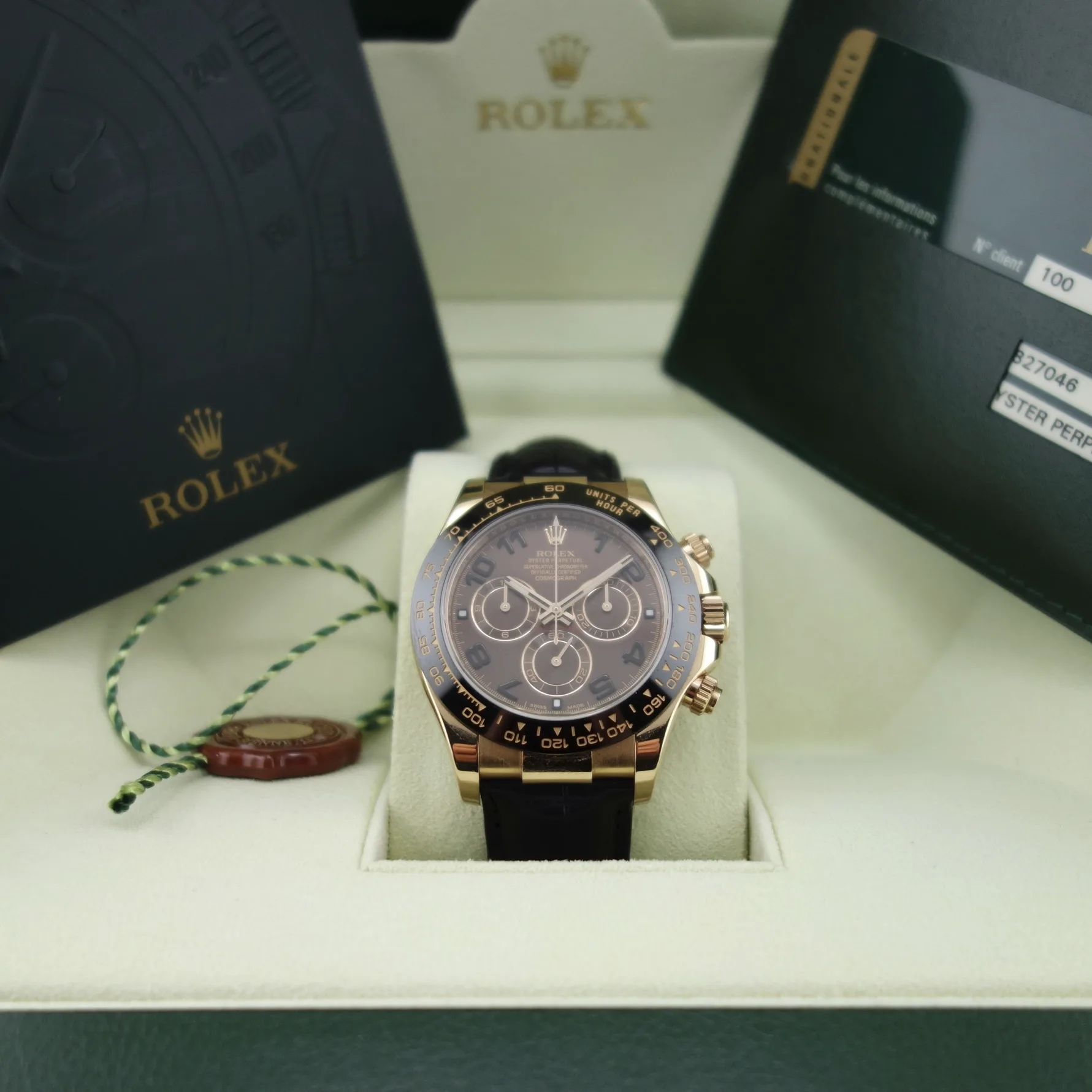 Rolex Daytona Everose Full Set 2022 LC100